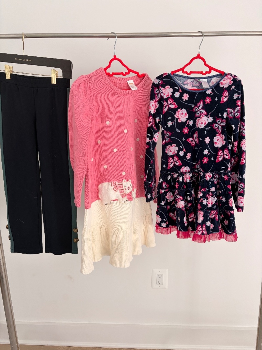 Girls 7-8 Clothing Bundle Gymboree, Dollie & Me, MAMA LUMA 2 Dresses+Pants